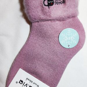 Termo skarpetki dziecięce - Brudny Róż