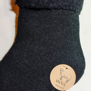 Skarpety ciepłe z wełny - Czarne