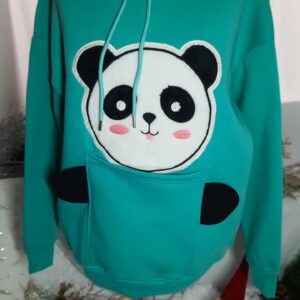 Bluza "Panda" - Turkusowa