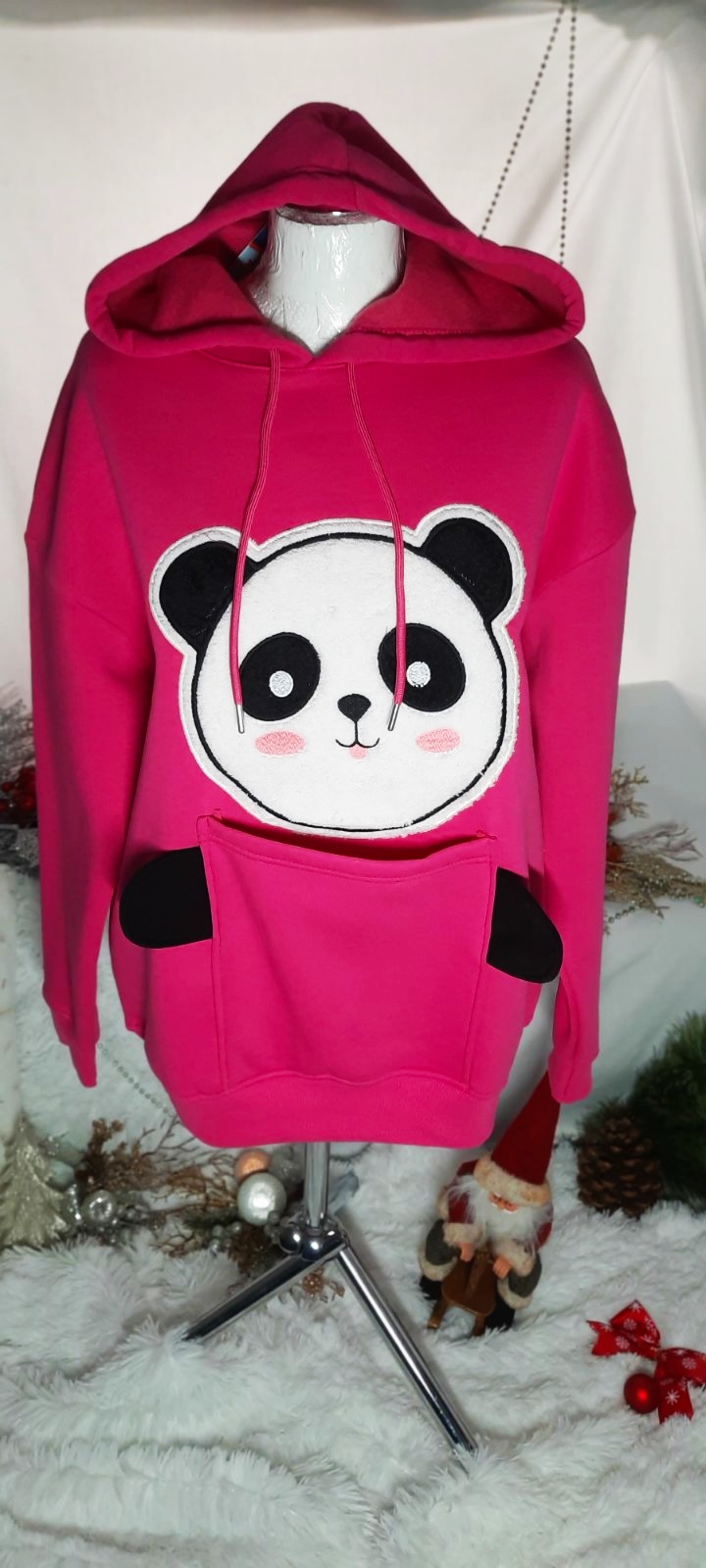Bluza "Panda" - Różowa