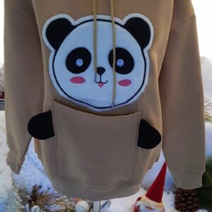 Bluza "Panda" - Beżowa